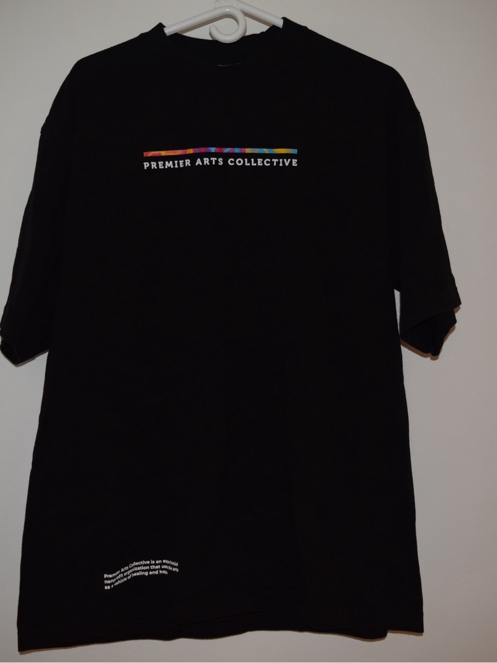 Premier Arts Collective Art Speaks XL Heavyweight Graphic Tee Black